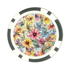 Flower Nature Floral Spring Poker Chip Card Guard (10 Pack) by Semog4