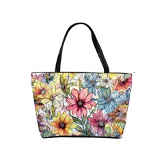 Flower Nature Floral Spring Classic Shoulder Handbag by Semog4