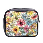 Flower Nature Floral Spring Mini Toiletries Bag (Two Sides) Back