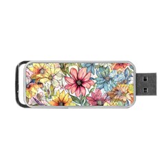 Flower Nature Floral Spring Portable Usb Flash (two Sides) by Semog4