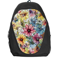 Flower Nature Floral Spring Backpack Bag by Semog4