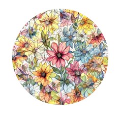 Flower Nature Floral Spring Mini Round Pill Box (pack Of 3) by Semog4