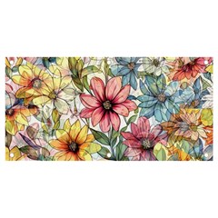 Flower Nature Floral Spring Banner And Sign 4  X 2  by Semog4