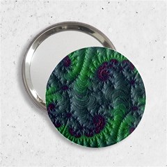 Fractal Floral Background Planetary 2 25  Handbag Mirrors by Semog4