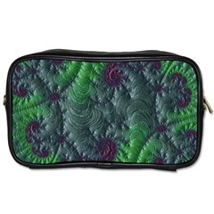 Fractal Floral Background Planetary Toiletries Bag (two Sides) by Semog4