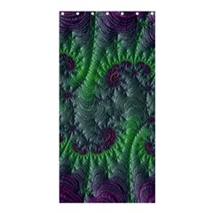 Fractal Floral Background Planetary Shower Curtain 36  X 72  (stall)  by Semog4