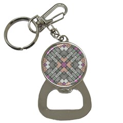 Mandala Decoration Floral Flower Bottle Opener Key Chain