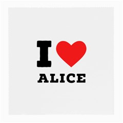 I Love Alice Medium Glasses Cloth by ilovewhateva