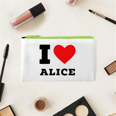 I Love Alice Cosmetic Bag (xs) by ilovewhateva