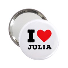 I Love Julia  2 25  Handbag Mirrors by ilovewhateva