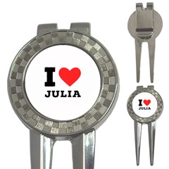 I Love Julia  3-in-1 Golf Divots by ilovewhateva