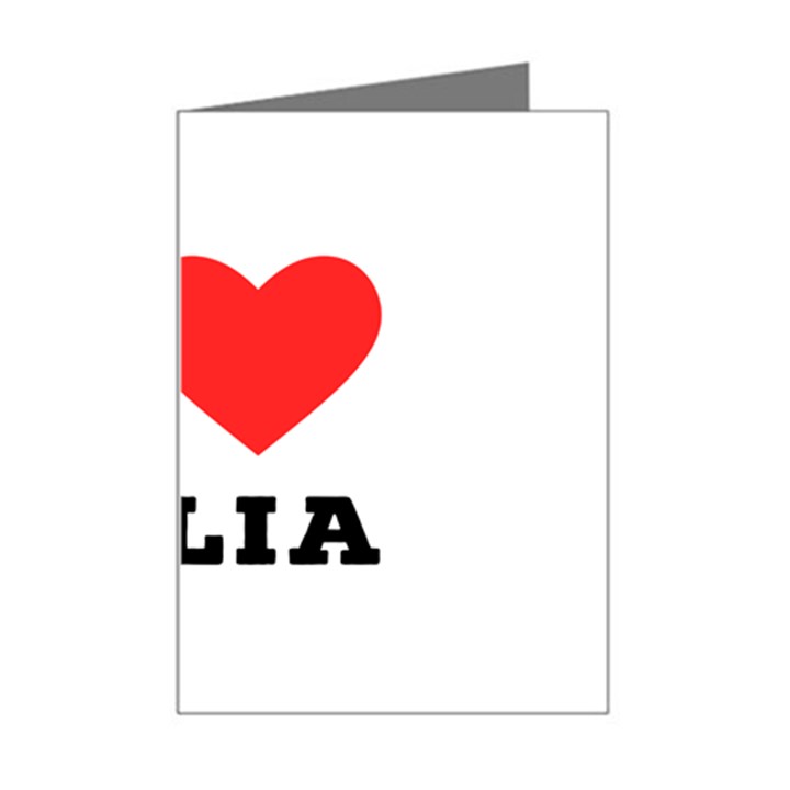 I love Julia  Mini Greeting Card