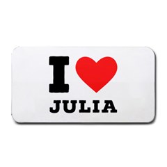 I Love Julia  Medium Bar Mat by ilovewhateva