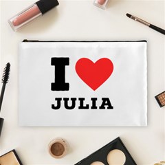 I love Julia  Cosmetic Bag (Large)