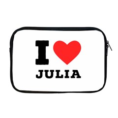 I love Julia  Apple MacBook Pro 17  Zipper Case