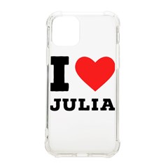 I Love Julia  Iphone 11 Pro 5 8 Inch Tpu Uv Print Case by ilovewhateva