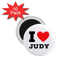 I Love Judy 1 75  Magnets (10 Pack)  by ilovewhateva