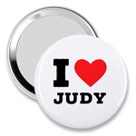 I love judy 3  Handbag Mirrors Front