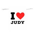 I love judy Lightweight Drawstring Pouch (M) Back