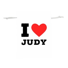 I Love Judy Lightweight Drawstring Pouch (l) by ilovewhateva