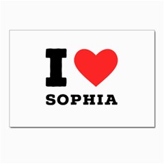 I Love Sophia Postcards 5  X 7  (pkg Of 10) by ilovewhateva