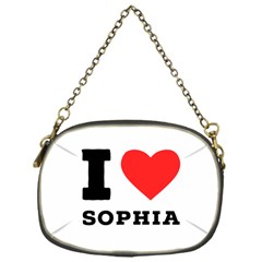 I Love Sophia Chain Purse (one Side) by ilovewhateva