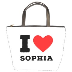 I Love Sophia Bucket Bag by ilovewhateva