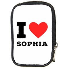 I Love Sophia Compact Camera Leather Case by ilovewhateva