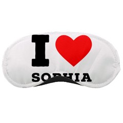 I Love Sophia Sleeping Mask by ilovewhateva