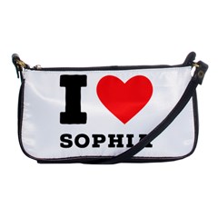 I Love Sophia Shoulder Clutch Bag by ilovewhateva