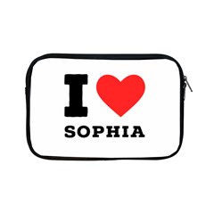 I Love Sophia Apple Ipad Mini Zipper Cases by ilovewhateva