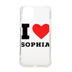 I Love Sophia Iphone 11 Pro 5 8 Inch Tpu Uv Print Case by ilovewhateva