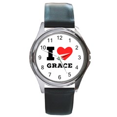 F386086d-cb60-4690-97fa-e262e383f966 Round Metal Watch by ilovewhateva