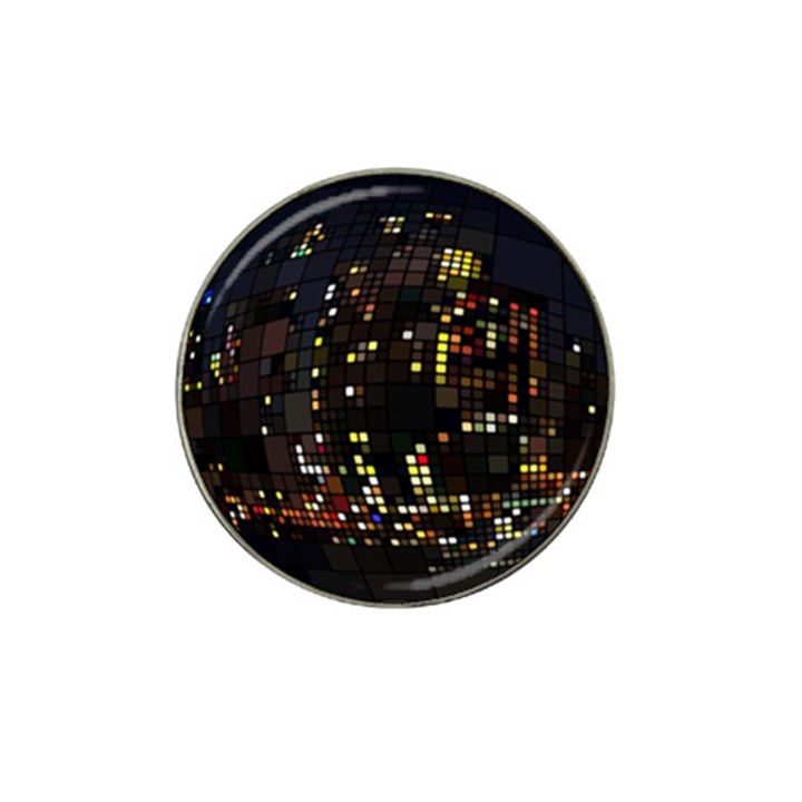 Abstract Visualization Graphic Background Textures Hat Clip Ball Marker