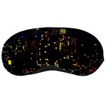 Abstract Visualization Graphic Background Textures Sleeping Mask Front