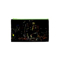 Abstract Visualization Graphic Background Textures Cosmetic Bag (XS)