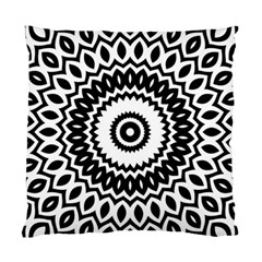 Circular Concentric Radial Symmetry Abstract Standard Cushion Case (one Side) by Jancukart