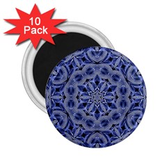 Mandala Pattern Rosette Kaleidoscope Abstract 2 25  Magnets (10 Pack) 