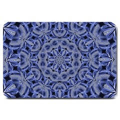 Mandala Pattern Rosette Kaleidoscope Abstract Large Doormat