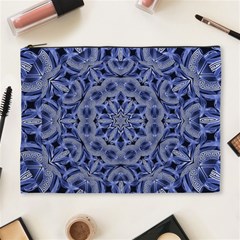 Mandala Pattern Rosette Kaleidoscope Abstract Cosmetic Bag (xl)