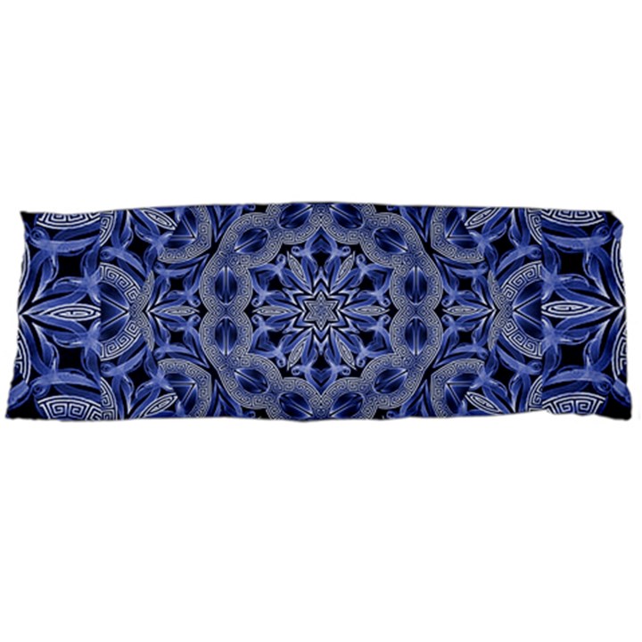 Mandala Pattern Rosette Kaleidoscope Abstract Body Pillow Case (Dakimakura)