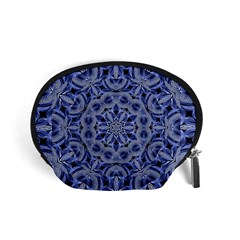 Mandala Pattern Rosette Kaleidoscope Abstract Accessory Pouch (small)