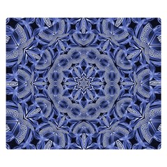 Mandala Pattern Rosette Kaleidoscope Abstract Premium Plush Fleece Blanket (small) by Jancukart