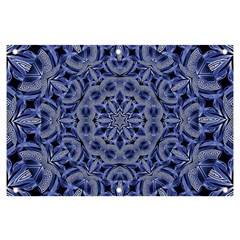 Mandala Pattern Rosette Kaleidoscope Abstract Banner And Sign 6  X 4  by Jancukart