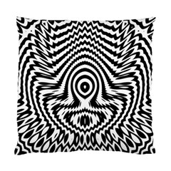 Monochrome Symmetry Abstract Standard Cushion Case (two Sides)