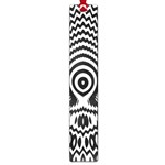 Monochrome Symmetry Abstract Large Book Marks Front