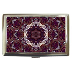 Rosette Kaleidoscope Mosaic Abstract Background Cigarette Money Case