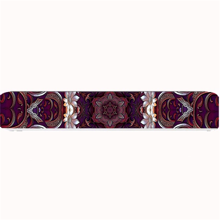 Rosette Kaleidoscope Mosaic Abstract Background Small Bar Mat