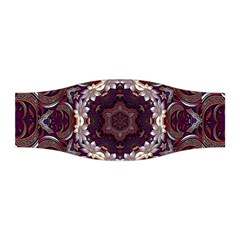 Rosette Kaleidoscope Mosaic Abstract Background Stretchable Headband by Jancukart