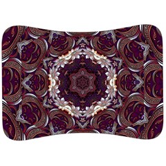 Rosette Kaleidoscope Mosaic Abstract Background Velour Seat Head Rest Cushion